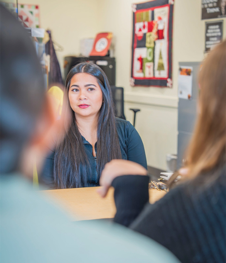study marine biology. “Many of the speakers started out where we are today. Success wasn’t just handed to them.,” she said of the conference. “It gave me confidence to continue my education.”